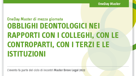 Immagine Obblighi deontologici: colleghi e terzi | Euroconference